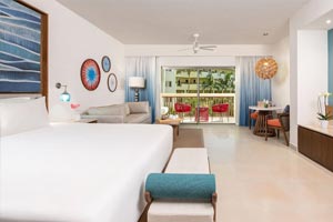 Tropical Junior Suite with private balcony at Hyatt Ziva Riviera Cancun